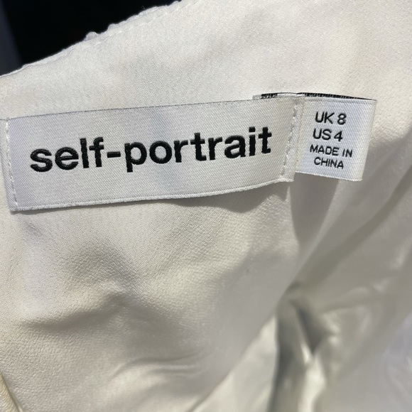 Self Portrait White Dress - Picture 4 of 10
